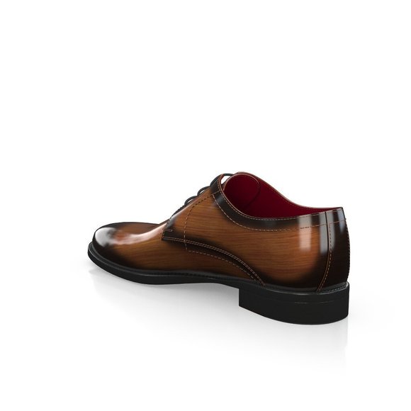 Bashwood Handmade Brown Patina Leather Oxfords
